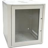 Conexpro jednodílný rozvaděč 19" 12U/600mm, FLAT PACK, skleněné dveře