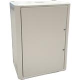 Conexpro jednodílný rozvaděč 19" 15U/400mm, FLAT PACK, plechové dveře