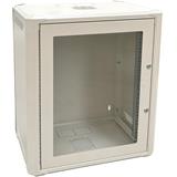 Conexpro jednodílný rozvaděč 19" 15U/400mm, FLAT PACK, skleněné dveře