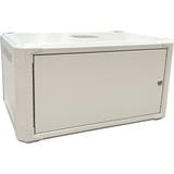 Conexpro jednodílný rozvaděč 19" 4U/400mm, FLAT PACK, plechové dveře