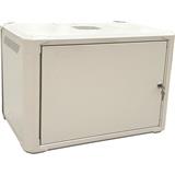Conexpro jednodílný rozvaděč 19" 6U/400mm, FLAT PACK, plechové dveře