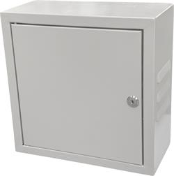 Conexpro montážní skříň na stěnu 300x300x140, ventilace, šedá