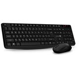 CONNECT IT OfficeBase Wireless Combo bezdrátová černá klávesnice + myš