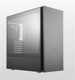 CoolerMaster case Silencio S600 Tempered Glass, ATX, Mid Tower, černá, bez zdroje