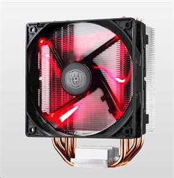 CoolerMaster chladič CPU Hyper 212 LED, univ. socket, 120mm PWM red LED fan