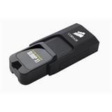 Corsair flash disk 256GB Voyager Slider X1 USB 3.0 (čtení: 130MB/s) černý