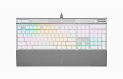 Corsair herní klávesnice K70 RGB PRO Optical-Mechanical, Backlit RGB LED, Corsair OPX, White, White PBT Keycaps