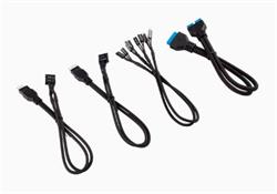 Corsair Premium Sleeved I/O Cable Extension Kit 30cm — Černá