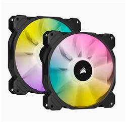 Corsair ventilátor SP140 RGB ELITE 140mm RGB LED Fan with AirGuide Dual Pack with Lighting Node CORE
