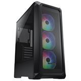 COUGAR ARCHON 2 Mesh RGB (Black) | PC Case | Mid Tower / Mesh Front Panel / 3 x ARGB Fans / 3mm TG Left Panel
