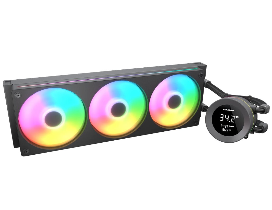 COUGAR chlazení POSEIDON VISTEK ARGB 360 AIO vodní black