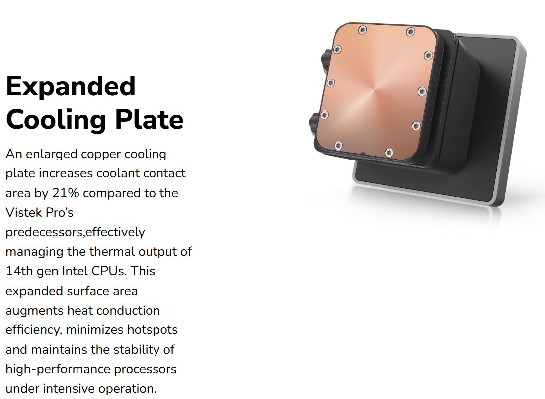 COUGAR chlazení POSEIDON VISTEK Pro ARGB 240 AIO vodní black