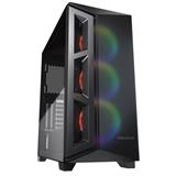 COUGAR DARK BLADER X5 Black | PC Case | Mid Tower / Plastic with Mesh Front Panel / 1 x ARGB Fan / 4mm TG Left Panel