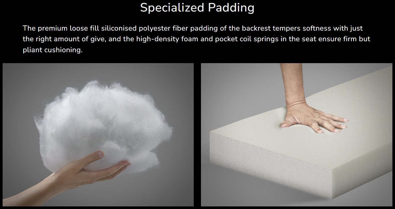 COUGAR herní křeslo FIDOM Orage/Black