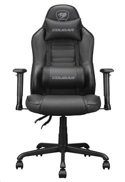 COUGAR herní židle FUSION S - černá