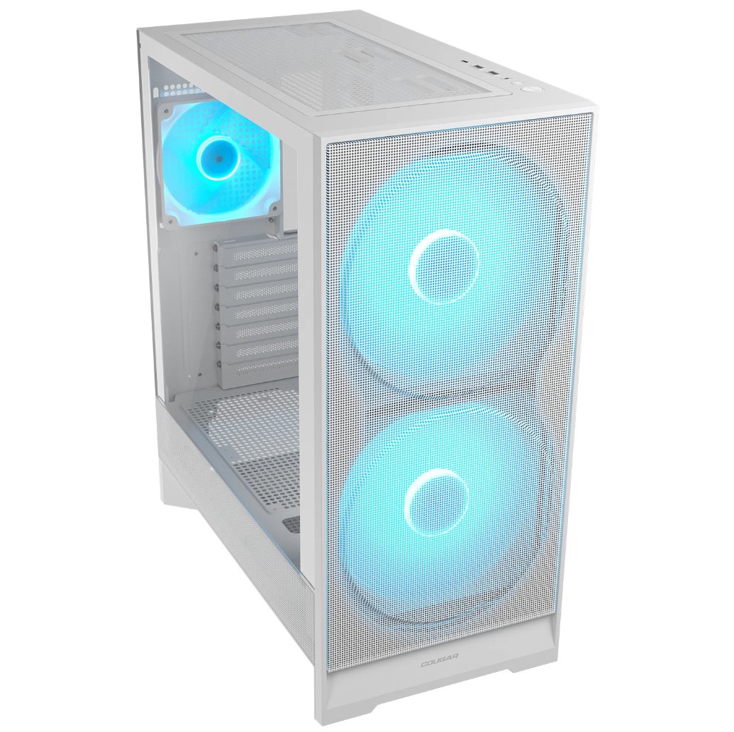 COUGAR PC skříň AIRFACE 180 PC Case, Mid Tower, White