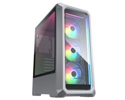 COUGAR PC skříň ARCHON 2 RGB White Mid Tower TG Front Panel 3 x ARGB Fans 3mm TG Left Panel