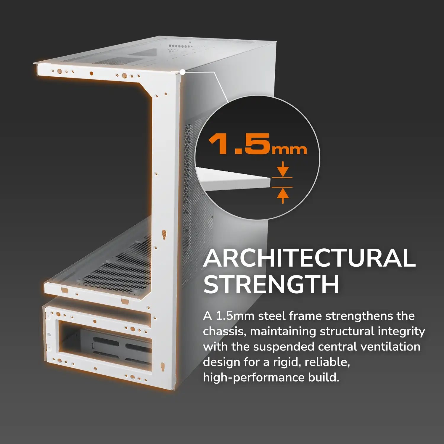 COUGAR PC skříň CFV235 Black Mid Tower