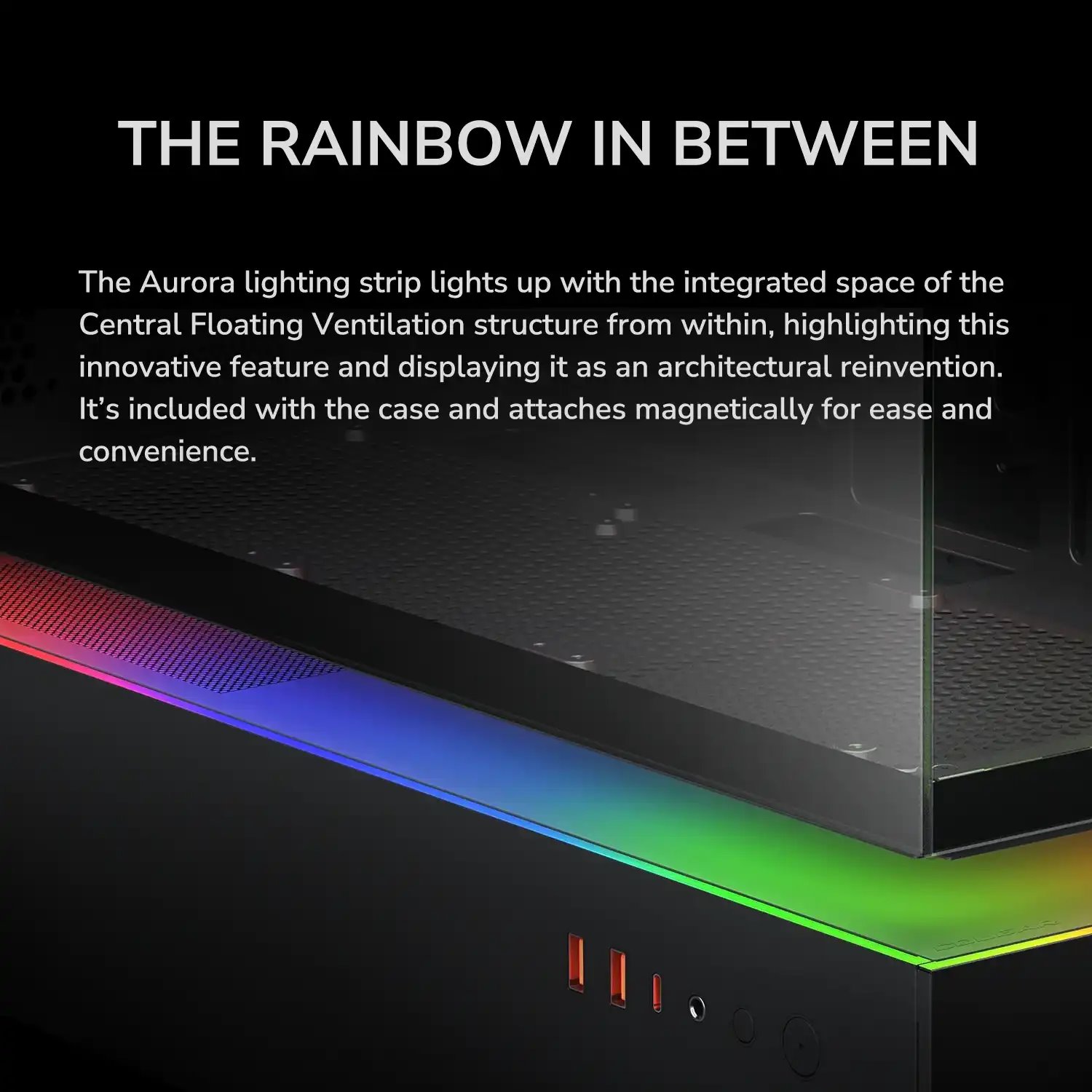 COUGAR PC skříň CFV235 White Mid