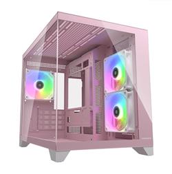 COUGAR PC skříň FV150 RGB Pink Mini tower