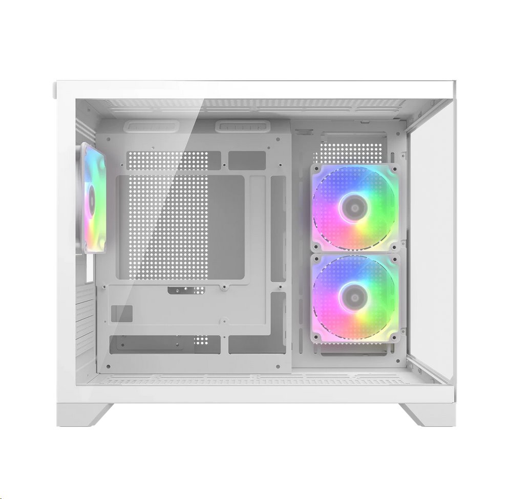 COUGAR PC skříň FV150 RGB White Mini tower