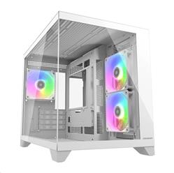 COUGAR PC skříň FV150 RGB White Mini tower