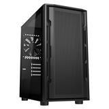 COUGAR PC skříň UNIFACE Black Mini Tower Mesh Front Panel 1x 120mm Fan TG Left Panel