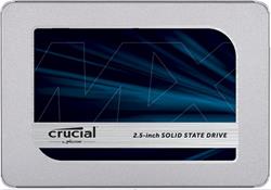 Crucial SSD 250GB MX500 SATA III 2.5" 3D TLC 7mm (čtení/zápis: 560/510MB/s; 95/90K IOPS) + 9.5mm adaptér bulk