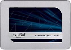 Crucial SSD 250GB MX500 SATA III 2.5" 3D TLC 7mm (čtení/zápis: 560/510MB/s; 95/90K IOPS) + 9.5mm adaptér