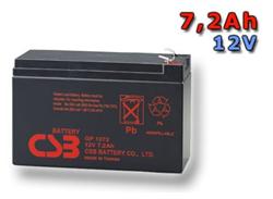 CSB Náhradni baterie 12V - 7,2Ah GP1272F2 - kompat