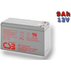 CSB Náhradni baterie 12V - 7,2Ah GP1272F2 - kompat