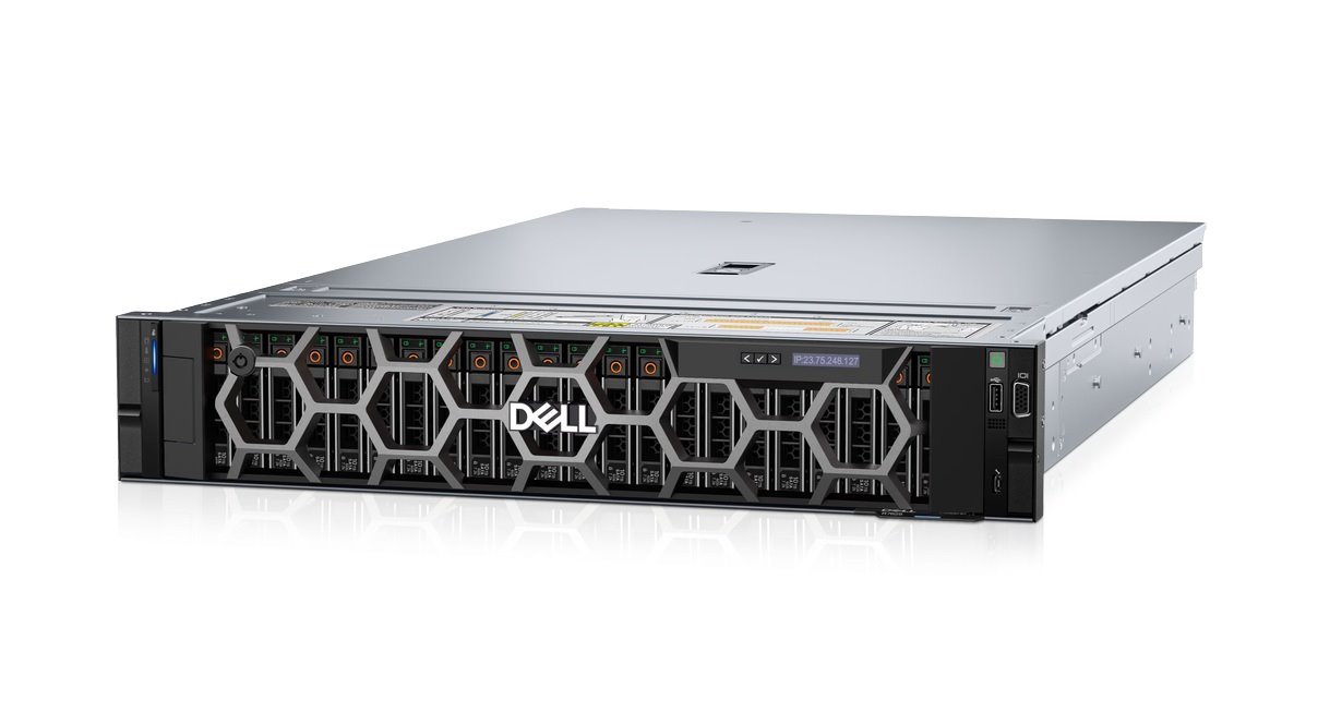 DELL PowerEdge R7625 2x9124, 4x32GB, 2x480GB SSD+6x16TB SAS 7.2K, 12x3.5", H755, iDRAC 9 Ent., 2x1100W, 2U, Rack,3YPSNBD
