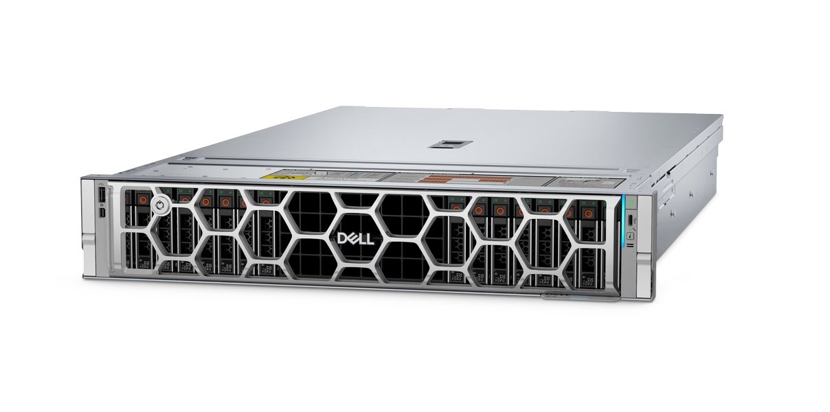 DELL PowerEdge R770 2x6515P, 8x32GB, 2x480GB SSD, 16x2.5"HP, H965i, L4 24GB, iDRAC 10 Ent., 2x1100W, 2U, Rack, 3Y PS NBD