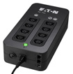 EATON UPS 3S 700IEC, Off-line, Tower, 700VA/420W, výstup 8x IEC C13, USB, bez ventilátoru