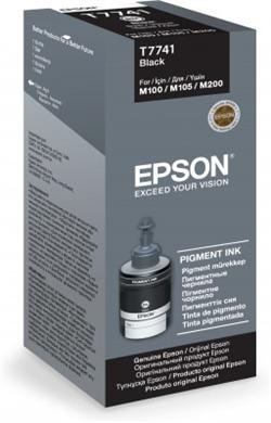 Epson inkoust M100/M200 Pigment Black ink bottle 140ml