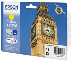 Epson inkoust WP4000/4500 series yellow L
