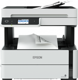 Epson inkoustová tiskárnaET-M3180 A4 mono MFP, FAX, ADF, USB, duplex, LAN, WiFi, PCL