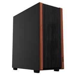 1stCOOL G6 Noble Wood Decor, skrinka ATX, USB3.0, USB-C, 3x ventilátor
