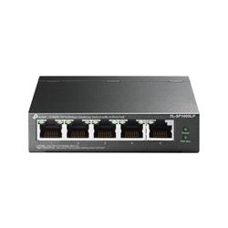5-Port 10/100 Mbps Desktop Switch with 4-Port PoE PORT: 4× 10/100 Mbps PoE Ports, 1× 10/100 Mbps Non-PoE Port SPEC: 802.