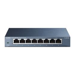 8-Port Gigabit Desktop Switch PORT: 8× Gigabit RJ45 Ports SPEC: Desktop Steel Case FEATURE: Plug and Play