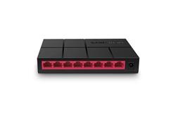 8-Port Gigabit Desktop Switch SPEC: 8× Gigabit Ports, Plastic Case FEATURE: Plug and Play, Power Saving