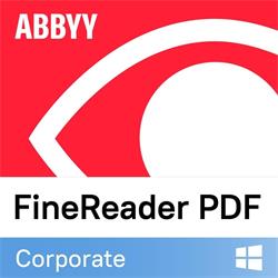 ABBYY FineReader PDF Corporate, Volume License (concurrent), GOV/NPO/EDU, Předplatné 3 roky, 5 - 25 Licencí