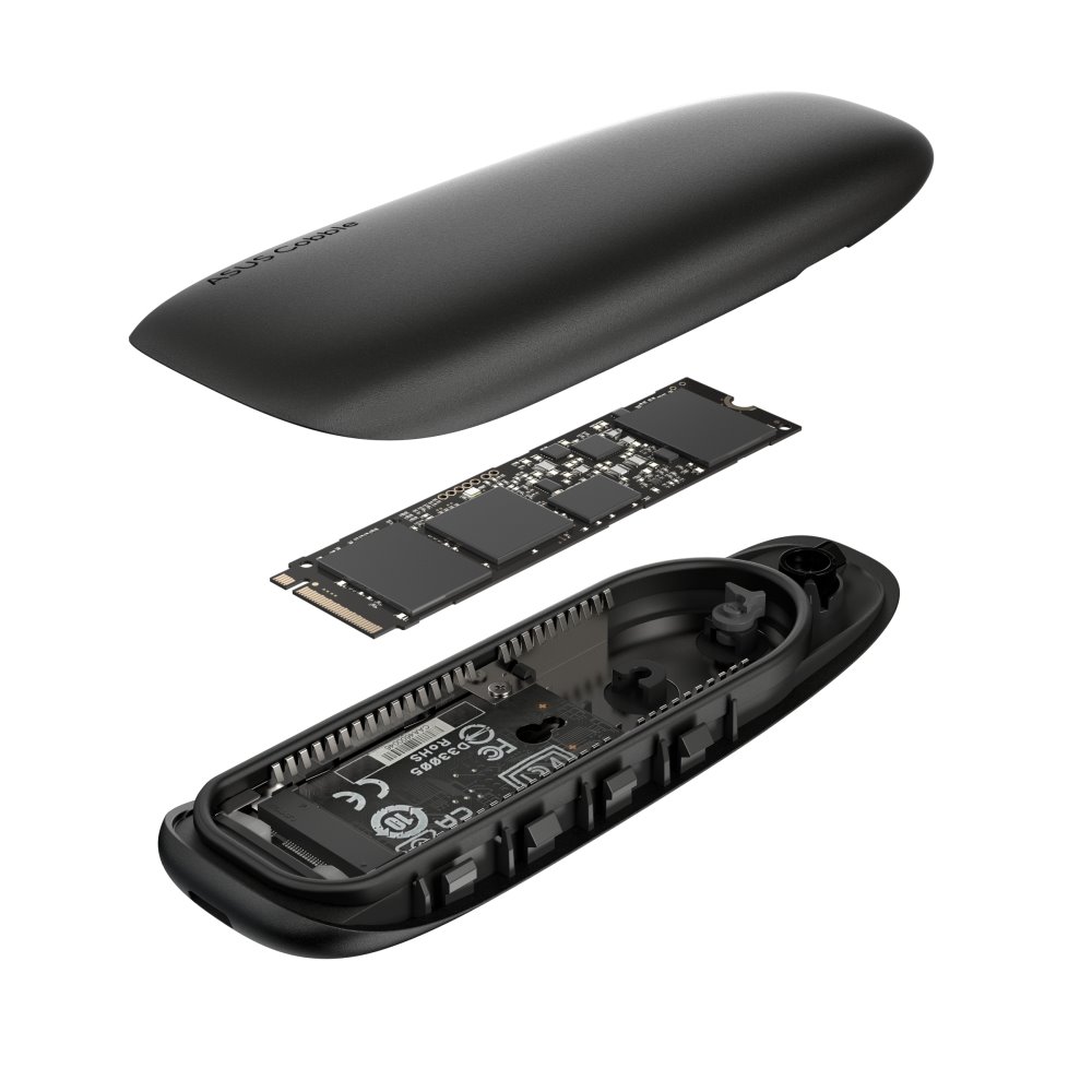ACC ASUS Cobble SSD, USB-C, box, černá