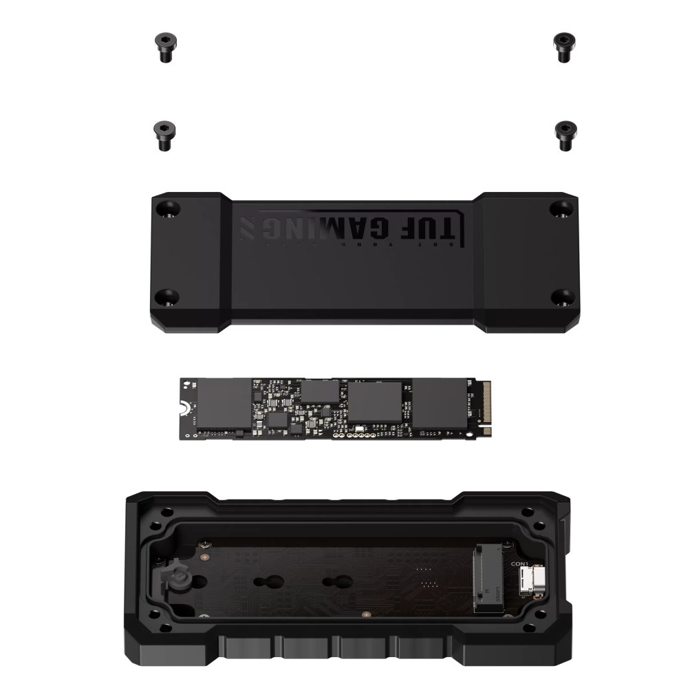 ACC ASUS TUF Gaming A2 SSD, USB-C, box, černá