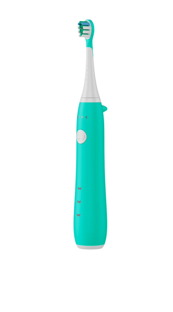 AENO Elektrický dětský kartáček DB9M - 19200 RMP, 3 módy, 600mAh, 3 hlavice, Mátová