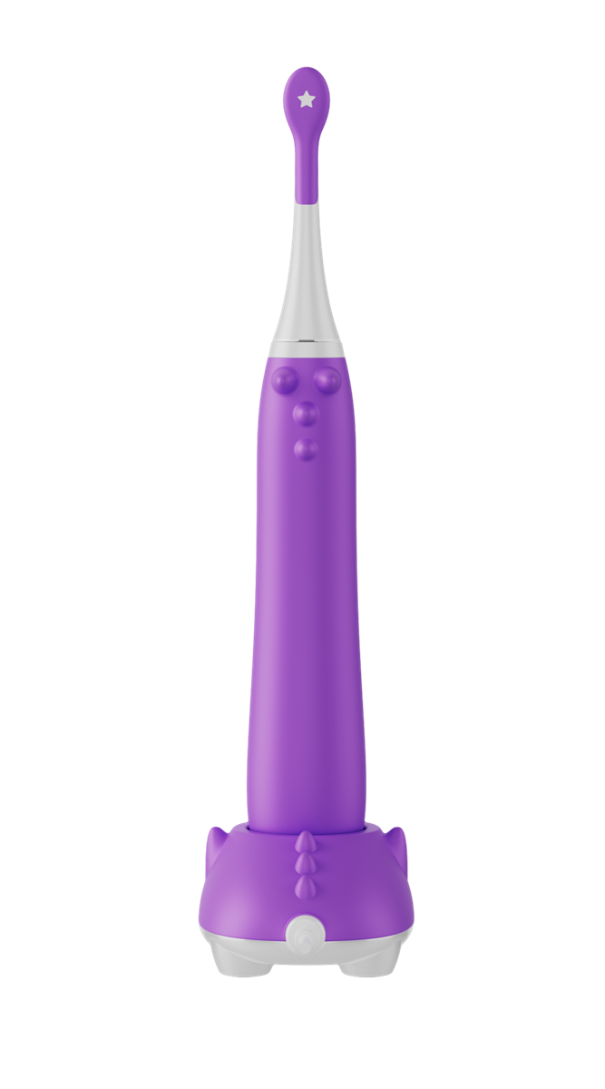 AENO Elektrický dětský kartáček DB9V - 19200 RMP, 3 módy, 600mAh, 3 hlavice Fialová