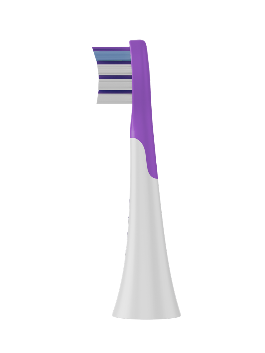 AENO Elektrický dětský kartáček DB9V - 19200 RMP, 3 módy, 600mAh, 3 hlavice Fialová