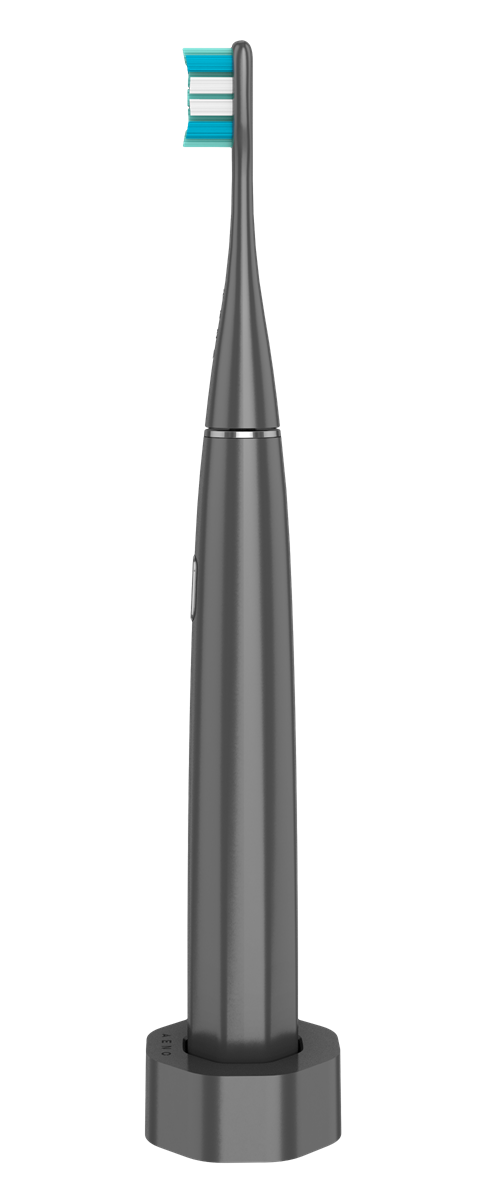 AENO Elektrický kartáček DB10G - 48600 RMP, 5 módů, 1400mAh, 3 hlavice, Šedá