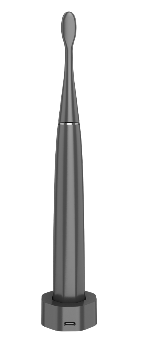 AENO Elektrický kartáček DB10G - 48600 RMP, 5 módů, 1400mAh, 3 hlavice, Šedá