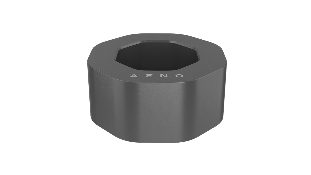 AENO Elektrický kartáček DB10G - 48600 RMP, 5 módů, 1400mAh, 3 hlavice, Šedá
